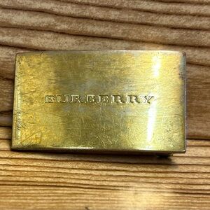 Burberry Gold‎ Tone Belt Buckle